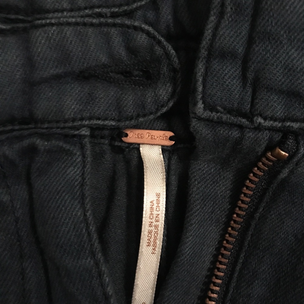 Denim mini skirt